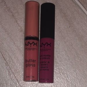2 NYX Butter Gloss